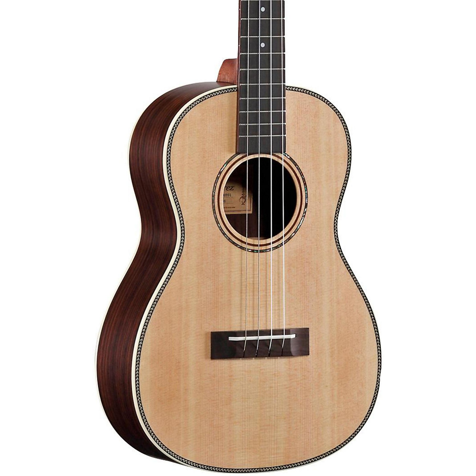 Alvarez AU70B Artist Series Baritone Ukulele Solid Spruce Top