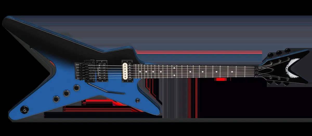 Dean ML 79 Floyd Rose Seymour Duncan Electric Guitar - Black to