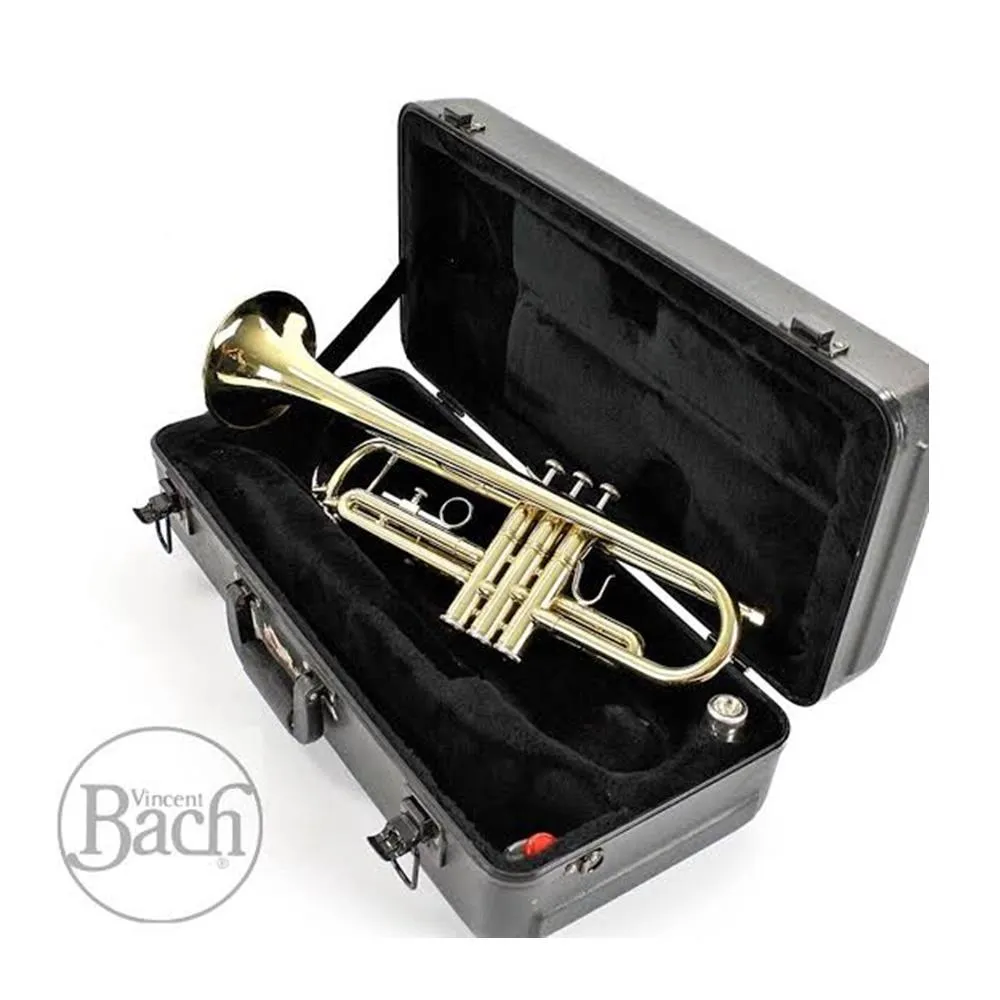Bach ARISTOCRAT トランペット TR-600 金色 ハードケース Bach ARISTOCRAT トランペット TR-600 金色 ハードケース Vincent Bach
