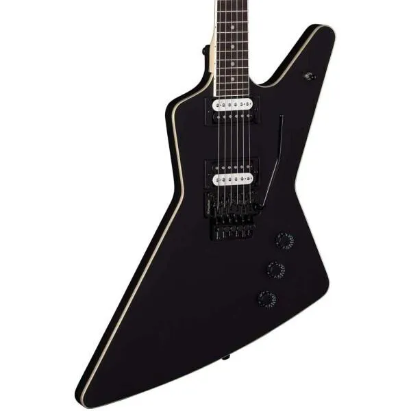 Dean ZX with Floyd Rose - Satin Black, Electric Guitar - Dean Guitars