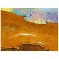  Fine Antique French Violin Labeled F. Breton Made in Mirecourt circa 1850