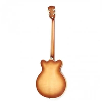 Hofner Verythin Bass Guitar - Short Scale Antique Brown Sunburst