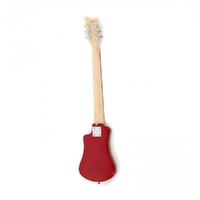 Hofner Shorty Deluxe Electric Guitar with Gig Bag - Red