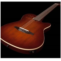Godin Multiac Nylon Encore Burnt Umber Acoustic Electric Guitar With Bag