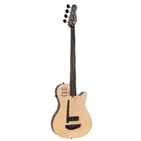 Godin  A4 Ultra Natural Fretless 4-String RH Acoustic Electric Bass with Gig Bag