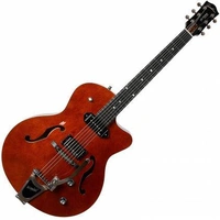 Godin 5th Avenue Uptown Custom 6-String Hollowbody Electric Guitar Havana Brown