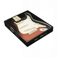 Fender Custom Fat '50s SSS Pre-wired Stratocaster Pickguard - Parchment 3-ply