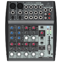 The Behringer Premium XENYX 1002 10-Input 2-Bus Mixer With Mic Preamp British EQ