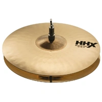 Sabian 11402XMB HHX Series Medium Hi-Hats Brilliant Finish B20 Cymbal 14in