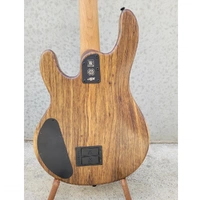 Ernie Ball Music Man BFR DarkRay Bass Guitar - Shadow Korina 