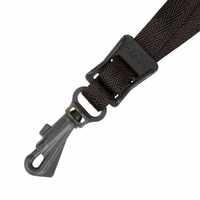 Neotech Soft Sax Strap Black Regular Length Swivel  Hook - Sax feel 50% lighter