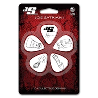 D'Addario Joe Satriani Guitar Picks, White, 10 pack, Heavy