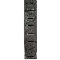 Planet Waves Deluxe Leather Padded Guitar Strap , Black , 20PLC00-DX  