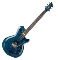 Godin LGXT Trans Blue Flame AA Electric Guitar Electric Synth/Midi Hybrid 