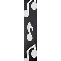 D'Addario Icon Collection Leather Guitar Strap, Note