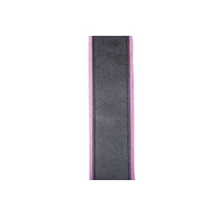 D'Addario Deluxe Leather Guitar Strap, Color Padded, Purple