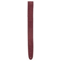 D'Addario Suede Guitar Strap, Burgundy