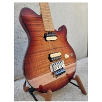 Ernie Ball Music Man Axis Electric Guitar - Roasted Amber Flame