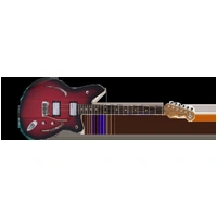 REVEREND AIRSONIC W MABU-RM Metallic Red Electric Guitar