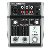 The Behringer Premium XENYX 302USB 5-Input Mixer With Microphone Preamp