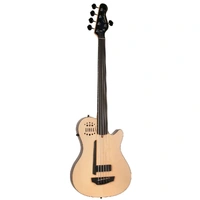 Godin A5 Bass ULTRA Natural SG Fretless EN SA with Gig Bag 5 String Bass
