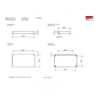 Schaller Jazz Pickup attachs to  end of the fretboard of jazz or folk guitars