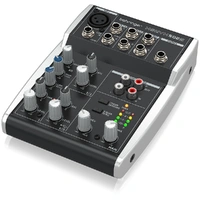 Behringer Xenyx 502S Premium Analog 5-Input Mixer w/ USB Streaming Interface
