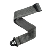 D'Addario Auto Lock Guitar Strap - Metal Grey