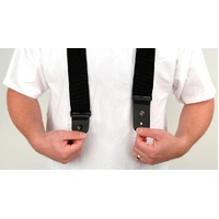 D'Addario Dare Guitar Strap, Black
