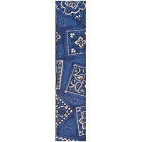 D'Addario Woven Guitar Strap, Bandana Blue