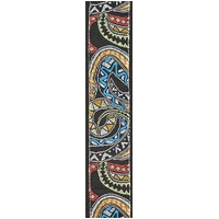 D'Addario Joe Satriani Guitar Strap, Snakes Mosaic