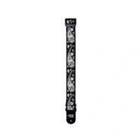 D'Addario Joe Satriani Swivel Guitar Strap, Black Paisley