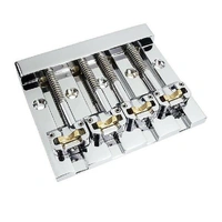 Hipshot 5K400C 4-String KickAss Bass Guitar Bridge, Chrome