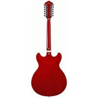 Ibanez AS7312 TCD  12-String Electric Guitar - Transparent Cherry Red