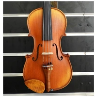 Gliga Violin 4/4 Genova 2 Outfit Antique Finish Pro Setup Ready to Play 