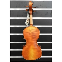 Gliga Violin  4/4 Gliga 1 Genova Outfit Set Up Aubert Bridge 