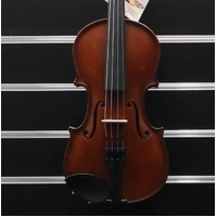 Gliga Violin 1/2 Gliga 1 Outfit Dark Antique Inc Bow & Case Made in Europe