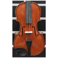Gliga Violin 4/4 Vasile Double Purfling, Maggini Model Pro Setup with Deluxe Case