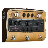 Zoom AC-3 Acoustic Creator - Enhanced Direct Box 16 Source Guitar Presets Pedal