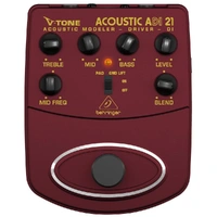 The Behringer ADI21 Vtone Acoustic Amplifier Modeler/Direct Driver DI