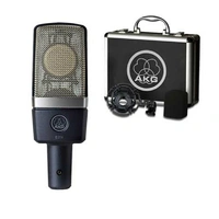 AKG C214 Professional Large-Diaphragm Condenser Microphone with Flight Case