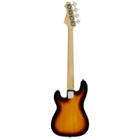 Aria STB-PB Series Electric Bass Guitar in 3-Tone Sunburst