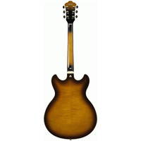Ibanez Artcore Expressionist AS93FM Left-handed Semi-hollow Electric Guitar - Violin Sunburst
