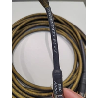 Analysis Plus Yellow Flex Oval Instrument Cable Black Mesh 6m
