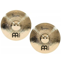 Meinl Cymbals B14HH-B Byzance 14-Inch Brilliant Heavy Hi-Hat Cymbal Pair 