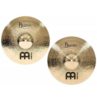 Meinl Cymbals B14MH-B Byzance 14-Inch Brilliant Medium Hi-Hat Cymbal Pair 