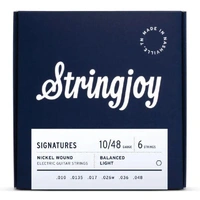 Stringjoy Signatures | Balanced  Electric Guitar Strings Gauge 10 - 48  - 4 Sets