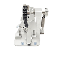 BBT Aluminium Alloy Single Bass Drum Pedal - Double Chain Drive Fast and Smooth