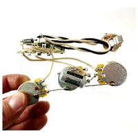 Big Bang Tone 5-way Prewired Kit for Left Hand Fender Stratocasters - 250k Pots