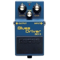 Boss BD-2 Blues Driver Guitar Effects Pedal with Boss BIC10A Instrument Cable